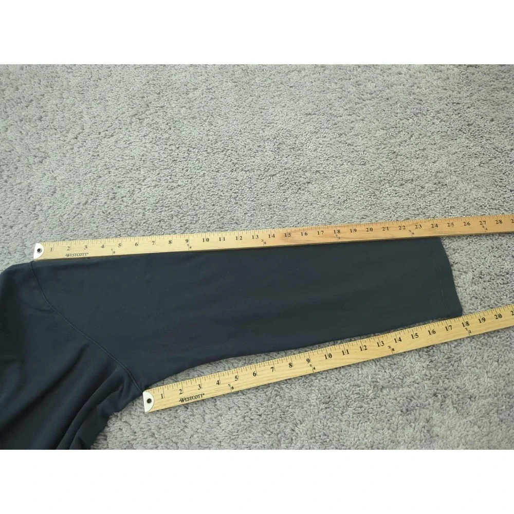 Banana Republic Polo Shirt Mens XL Black Long Sleeve Golf Preppy Casual‎